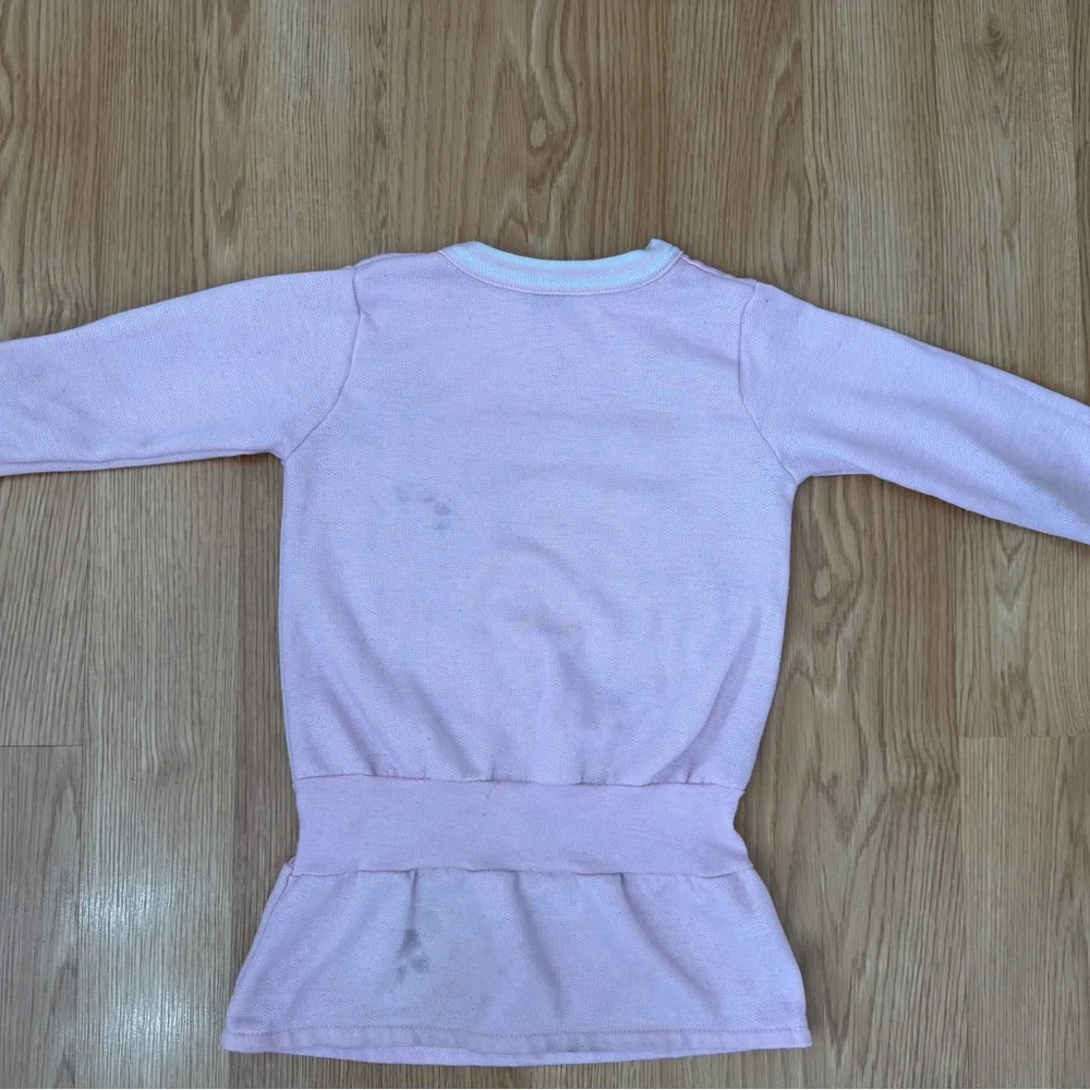 Vintage 1990 My Little Pony Pink Girl's Sweatershirt Dress 8